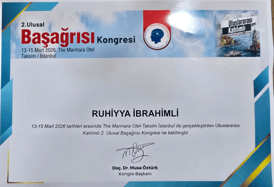Həkim Peşəkar Sertifikatı 1 - Turan Hospital